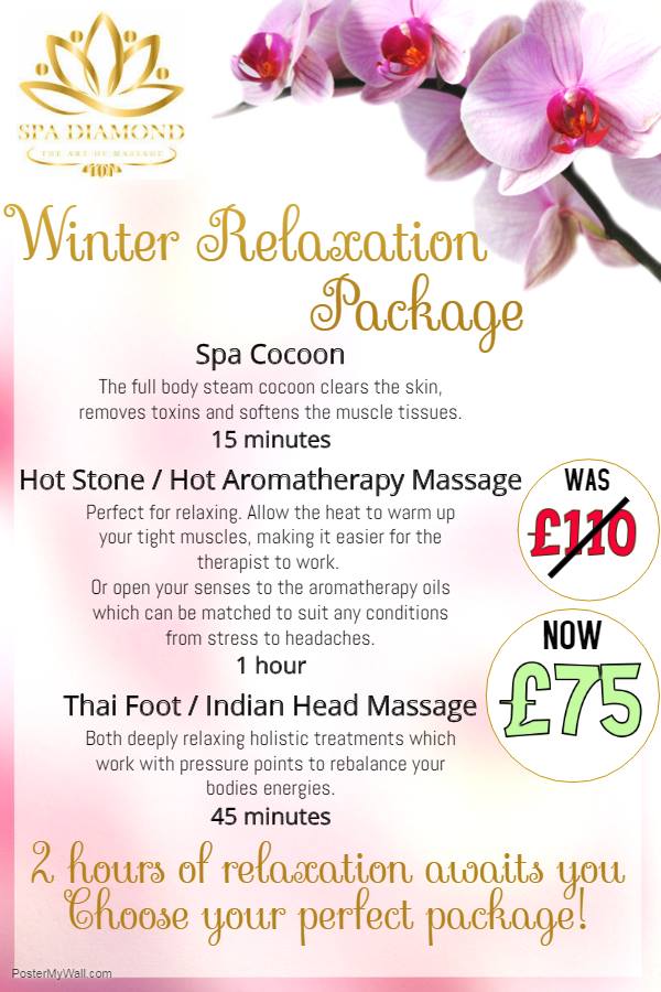 Our Winter Relaxation Packages are still available